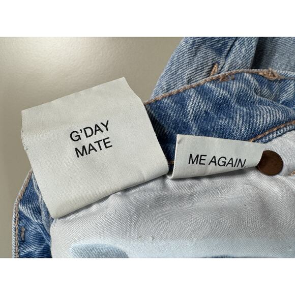 Rollas Womens Dallas Low Rise Slim Bootcut Denim Jeans 31 Light Rodeo Western - Picture 6 of 12